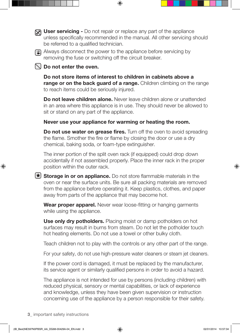 Samsung NE597N0PBSR-AA User Manual | Page 4 / 72