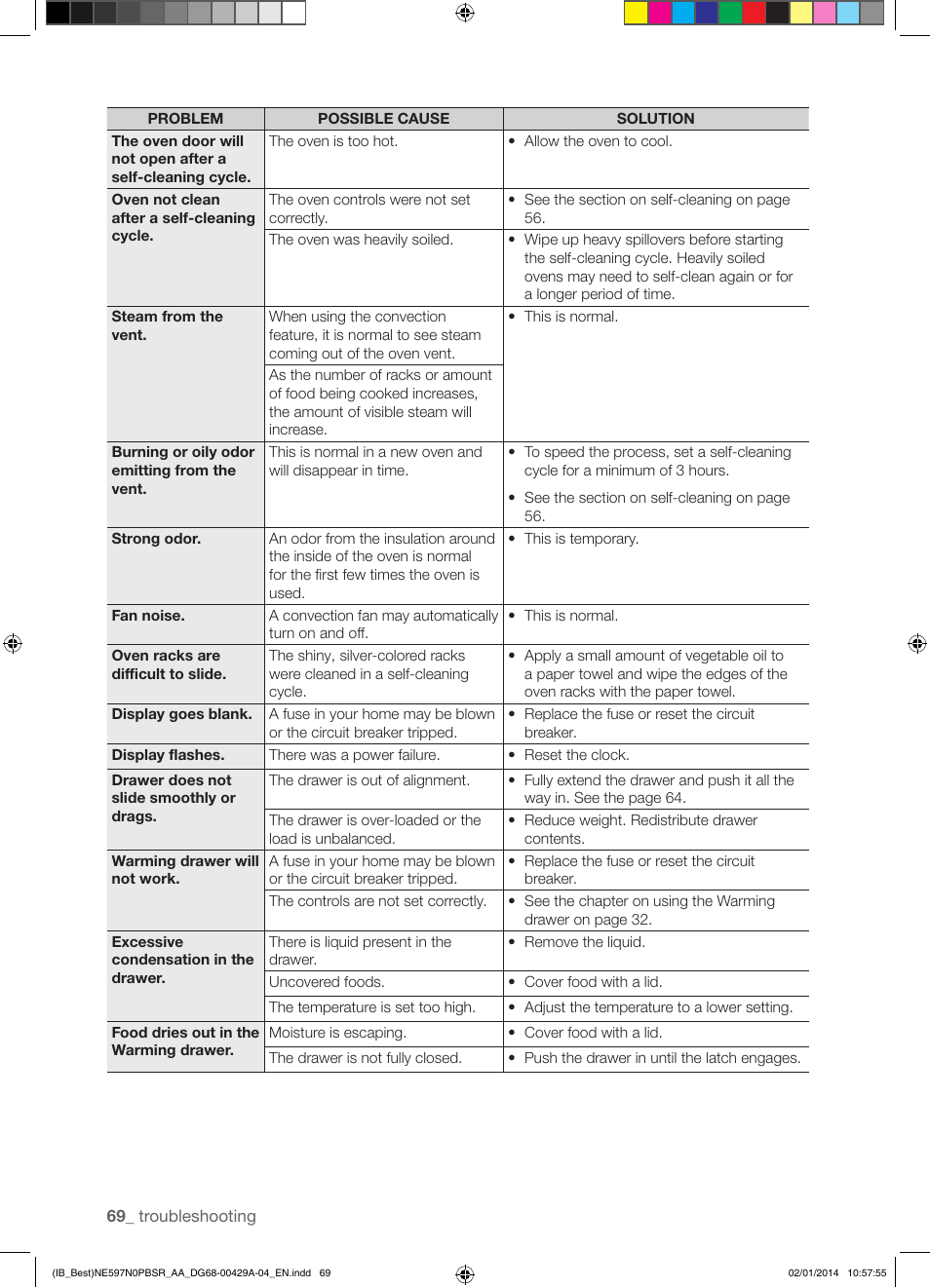 Samsung NE597N0PBSR-AA User Manual | Page 70 / 72