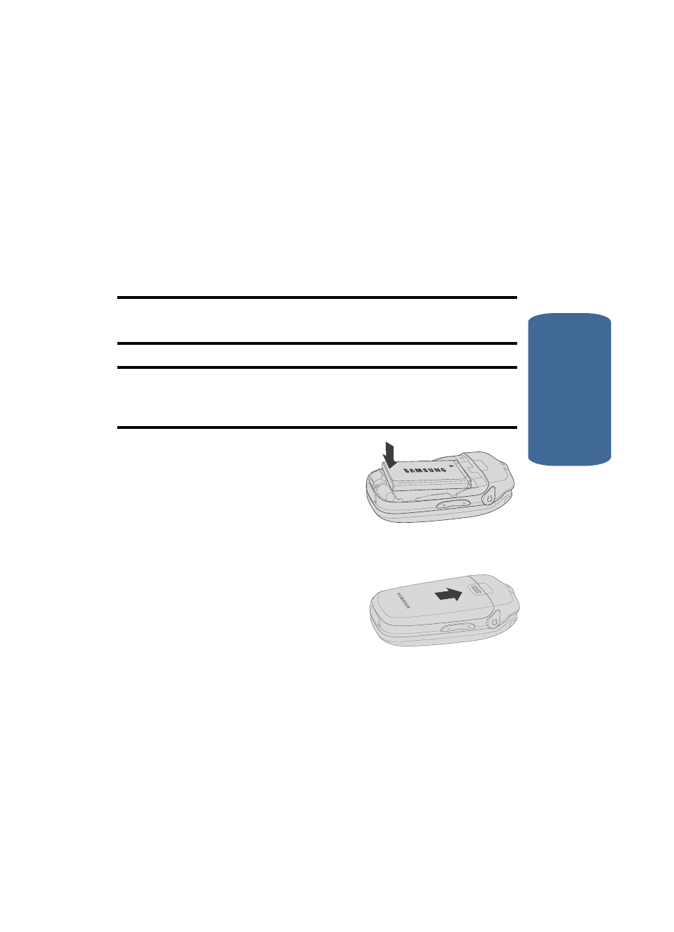 Activating your phone, Install the battery | Samsung SCH-A645BKAATL User Manual | Page 11 / 220