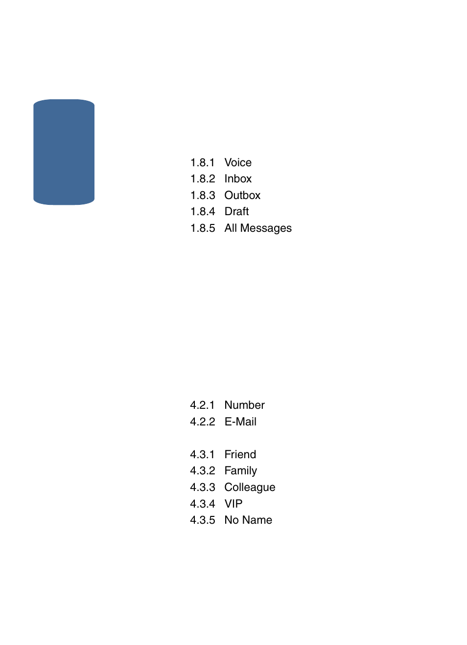 2axcess shop, 3axcess web, 4contacts | Samsung SCH-A645BKAATL User Manual | Page 60 / 220