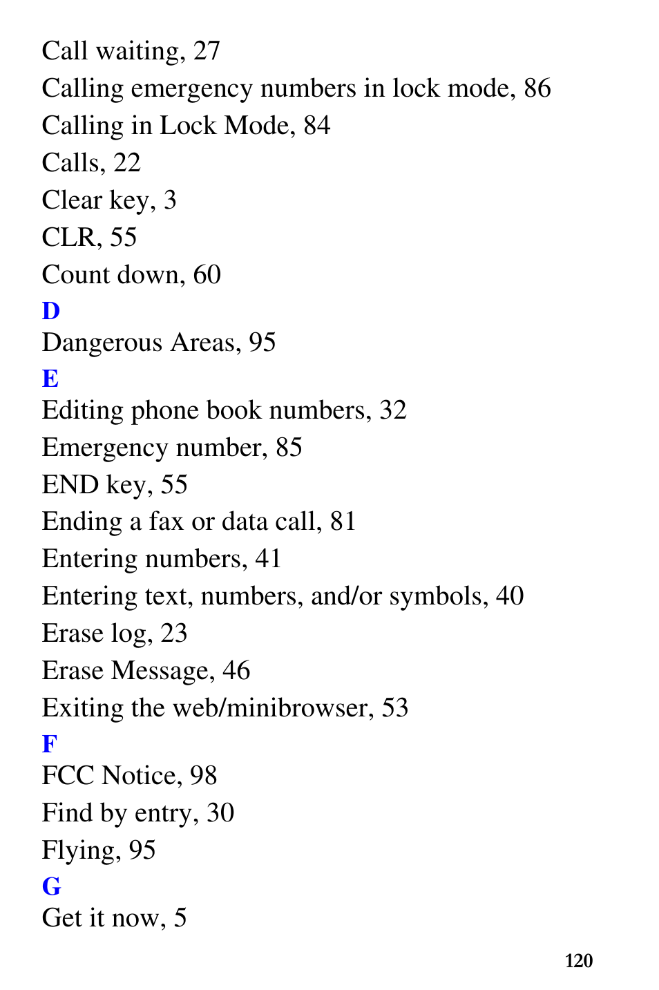 Samsung SCH-A530ZSVXAR User Manual | Page 132 / 137