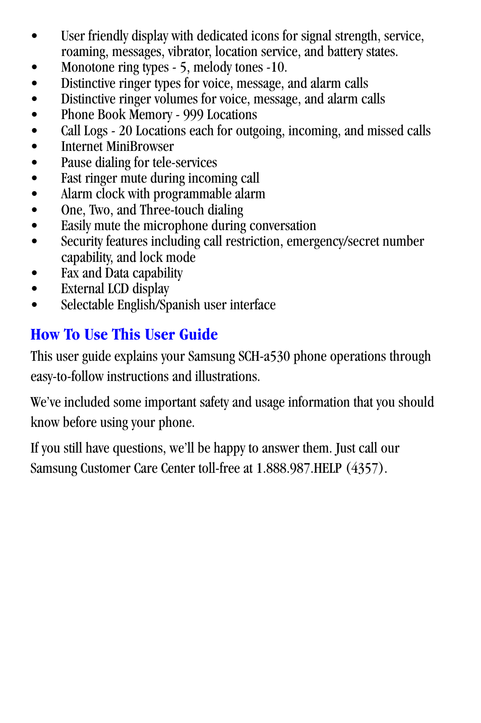 Samsung SCH-A530ZSVXAR User Manual | Page 4 / 137