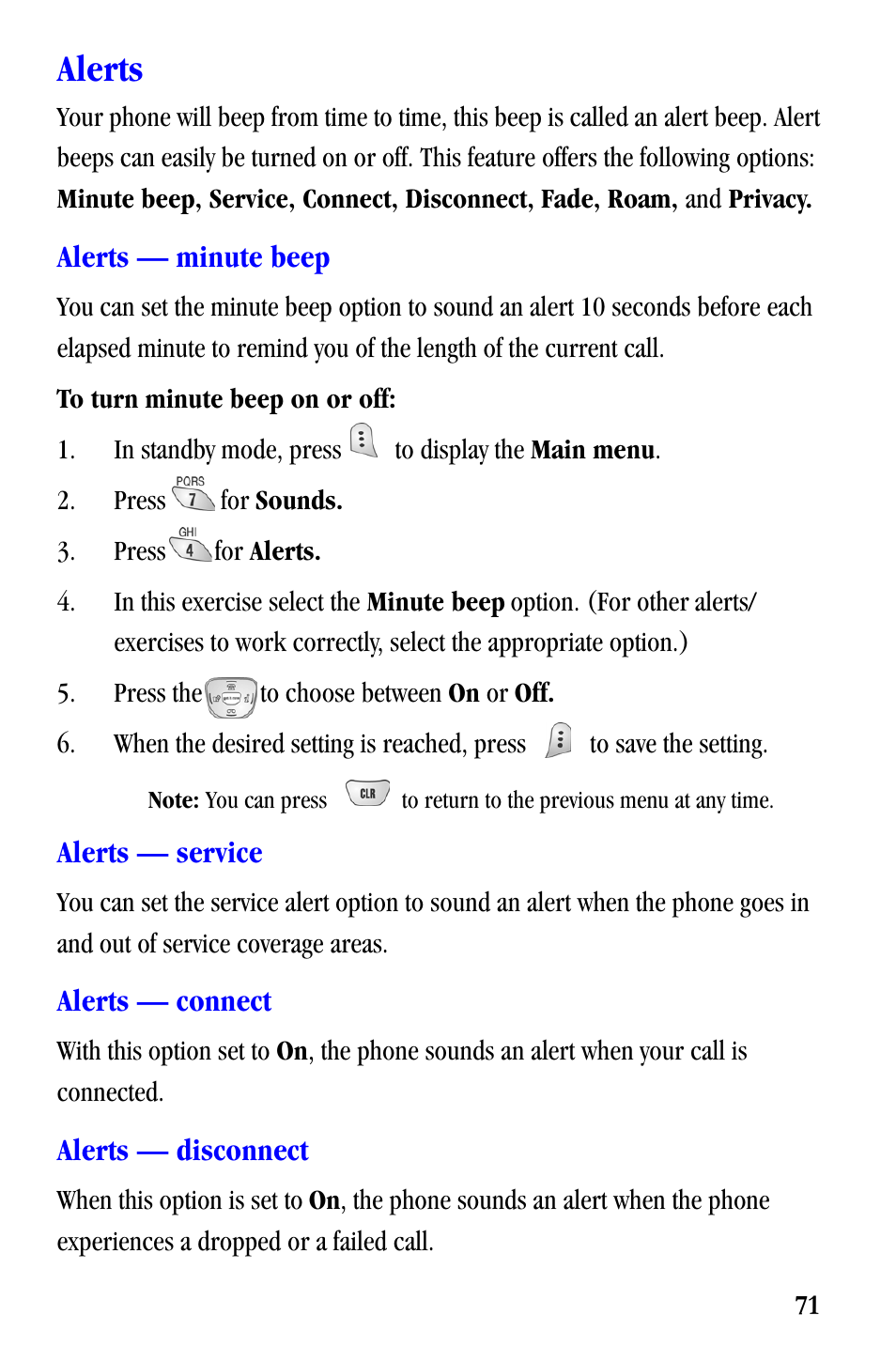 Alerts | Samsung SCH-A530ZSVXAR User Manual | Page 83 / 137