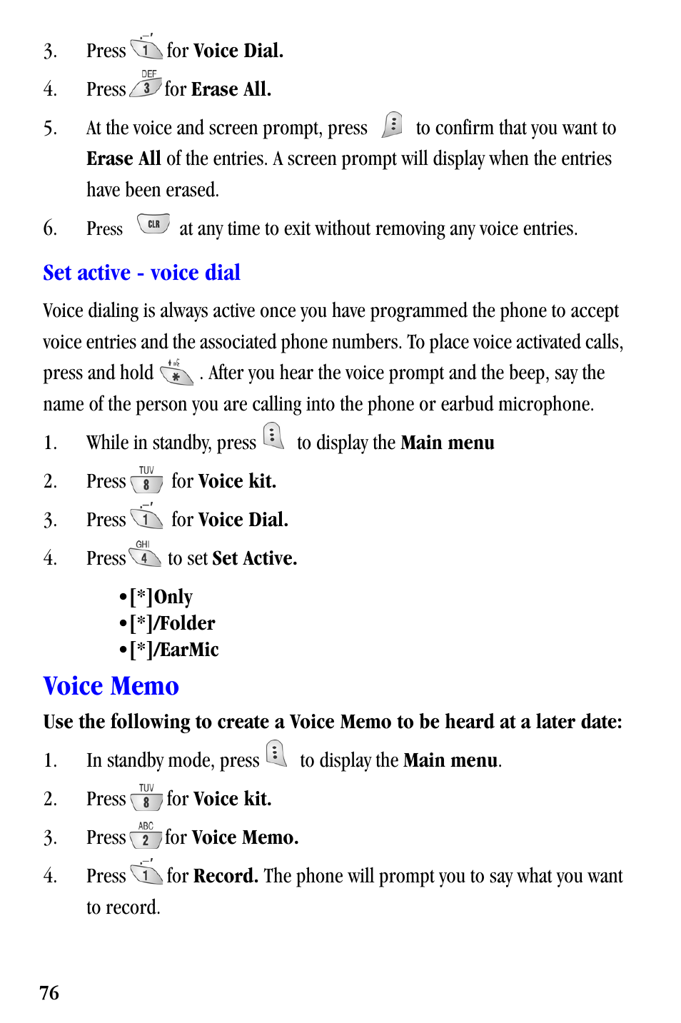 Voice memo | Samsung SCH-A530ZSVXAR User Manual | Page 88 / 137