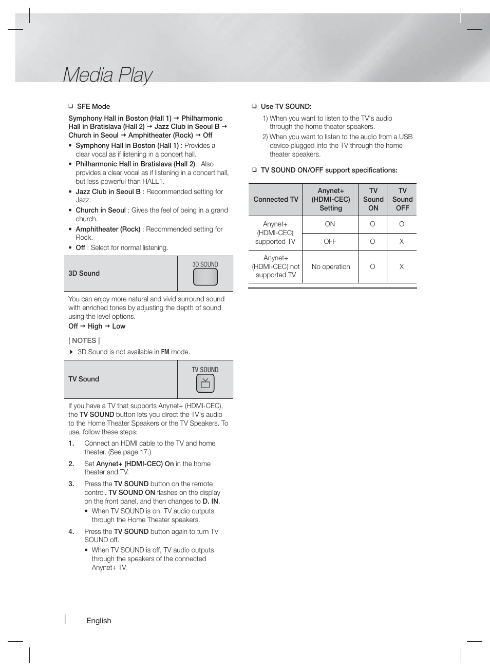 Media play | Samsung HT-F5500W-ZA User Manual | Page 40 / 58