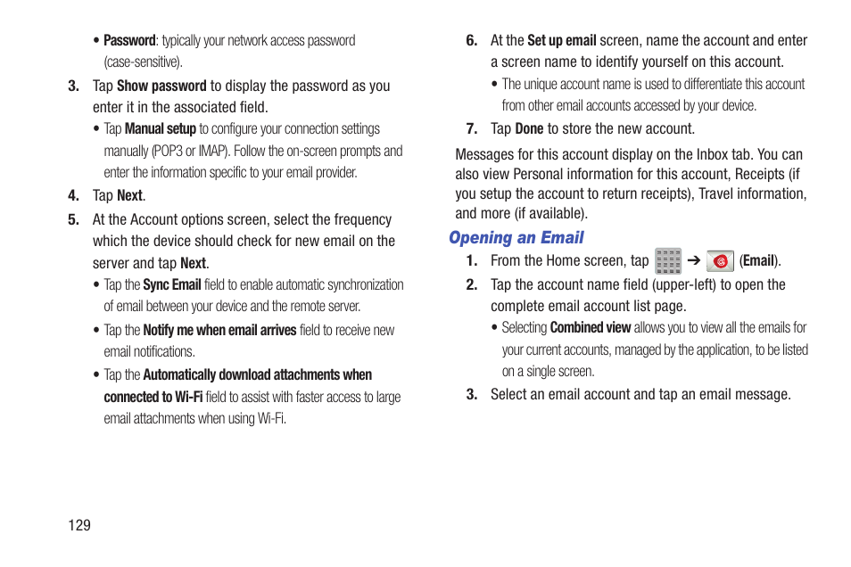 Samsung SGH-T699DABTMB User Manual | Page 134 / 353