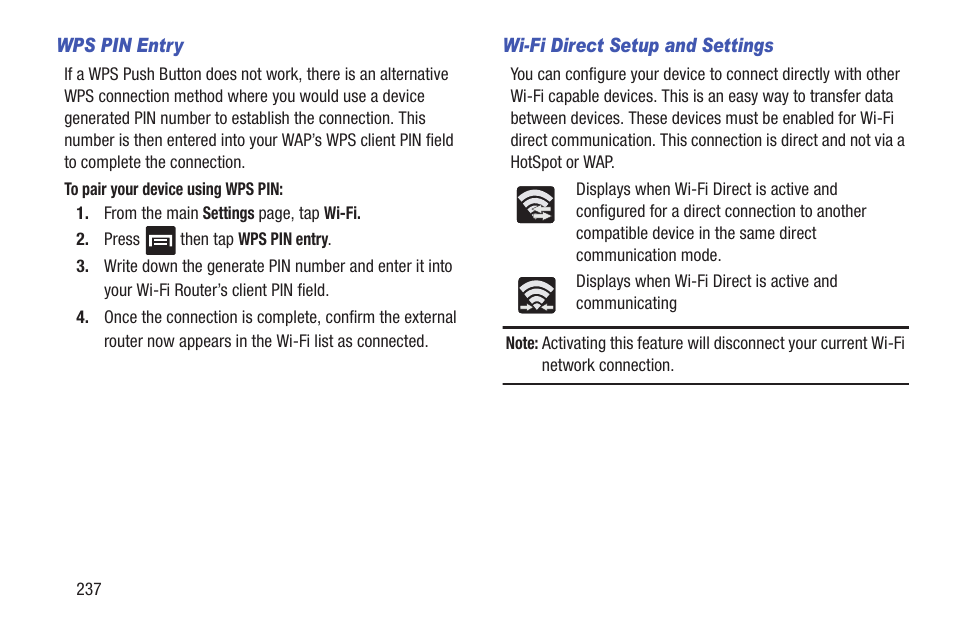 Samsung SGH-T699DABTMB User Manual | Page 242 / 353