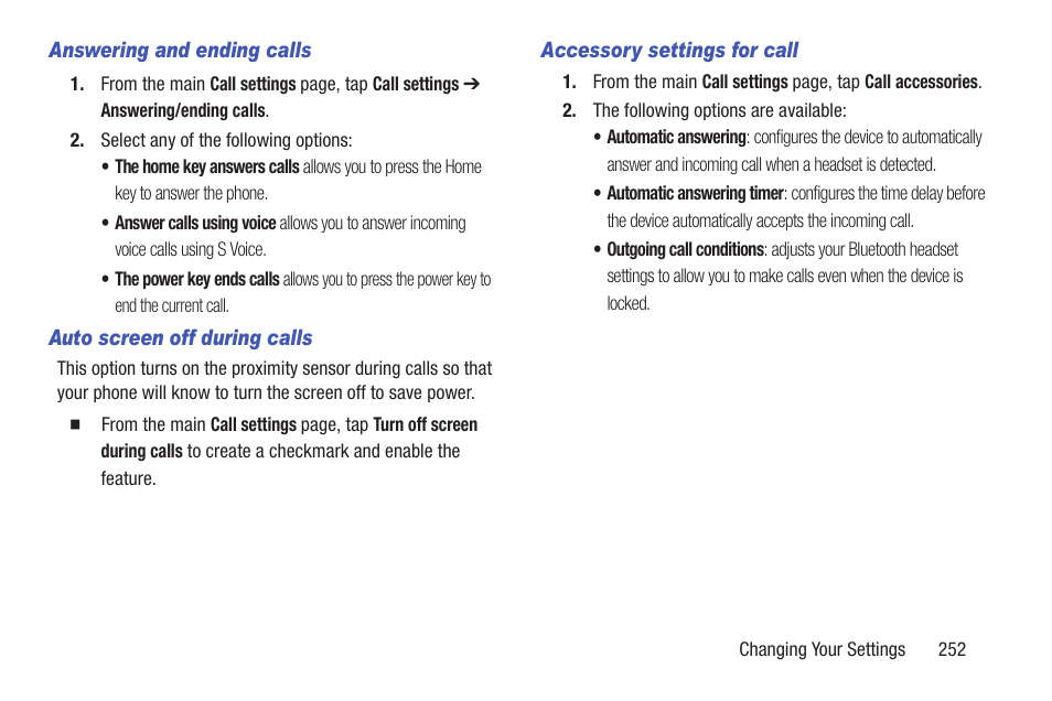 Samsung SGH-T699DABTMB User Manual | Page 257 / 353