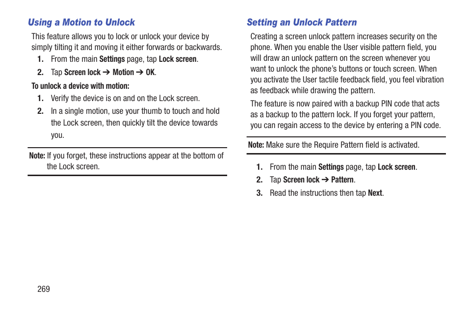 Samsung SGH-T699DABTMB User Manual | Page 274 / 353