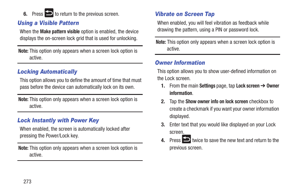 Samsung SGH-T699DABTMB User Manual | Page 278 / 353