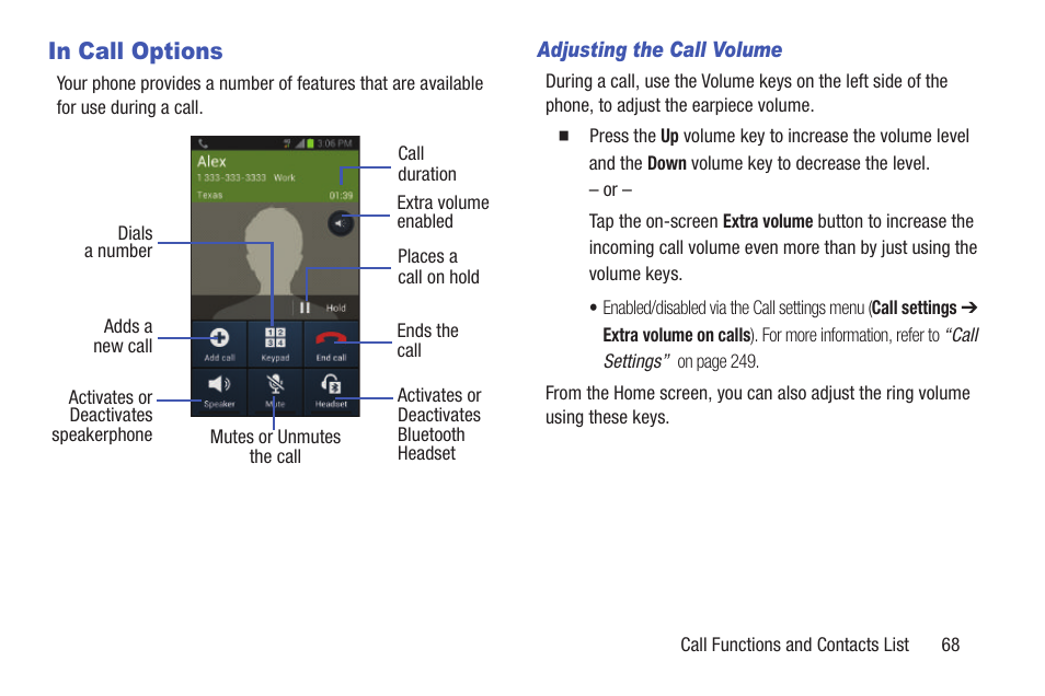 In call options | Samsung SGH-T699DABTMB User Manual | Page 73 / 353