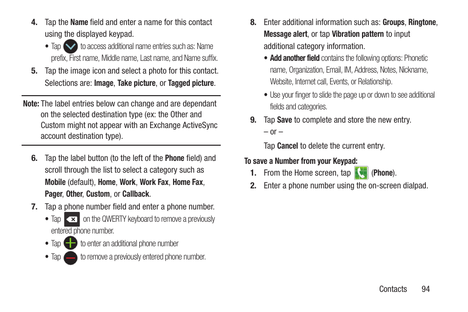 Samsung SGH-T699DABTMB User Manual | Page 99 / 353