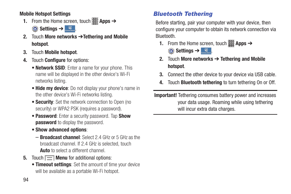 Samsung SCH-I435ZKAXAR User Manual | Page 100 / 170