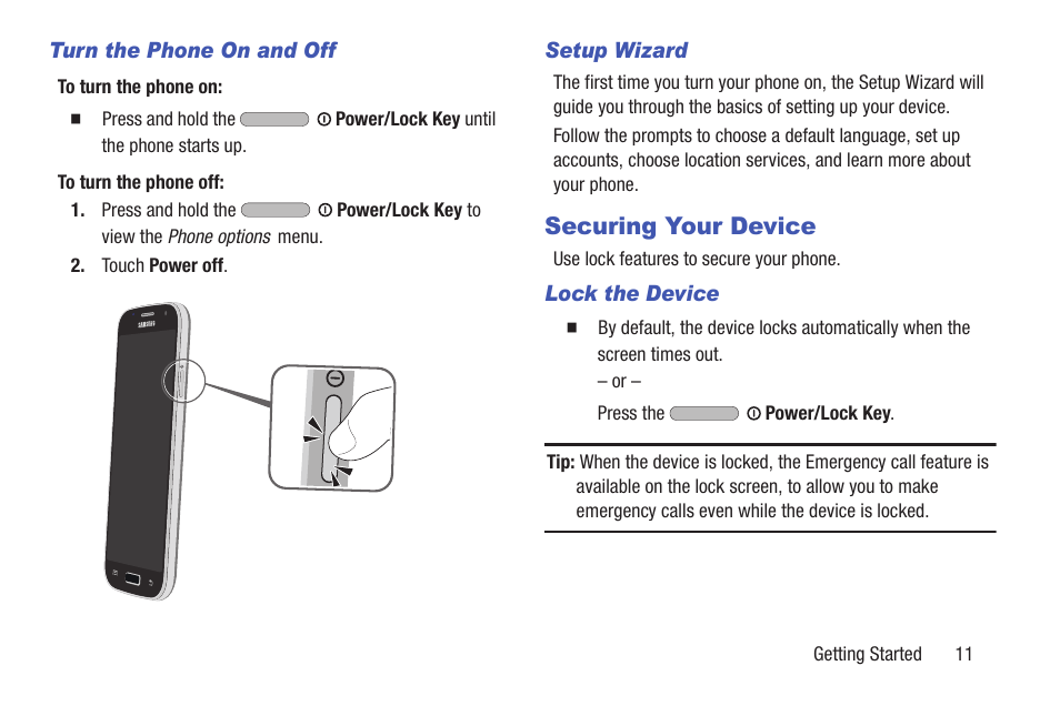 Securing your device | Samsung SCH-I435ZKAXAR User Manual | Page 17 / 170