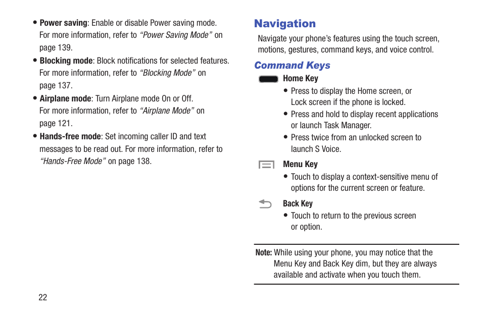 Navigation | Samsung SCH-I435ZKAXAR User Manual | Page 28 / 170