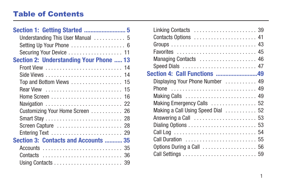 Samsung SCH-I435ZKAXAR User Manual | Page 7 / 170