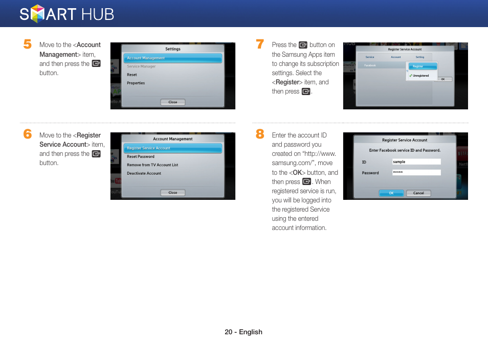 Samsung BD-EM57C-ZA User Manual | Page 20 / 23
