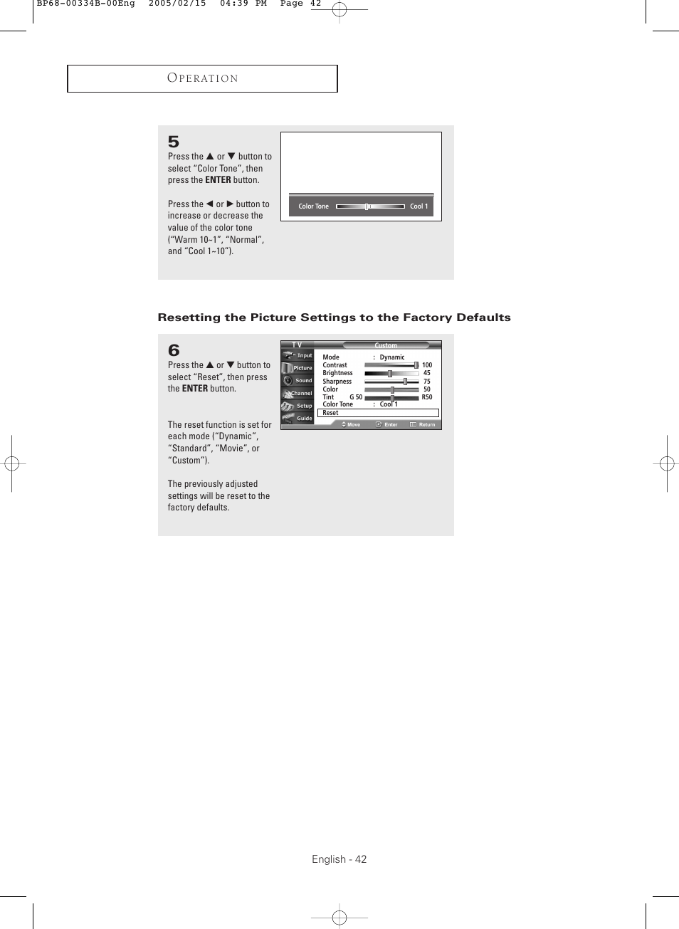 Samsung HCR4245WX-XAA User Manual | Page 42 / 80