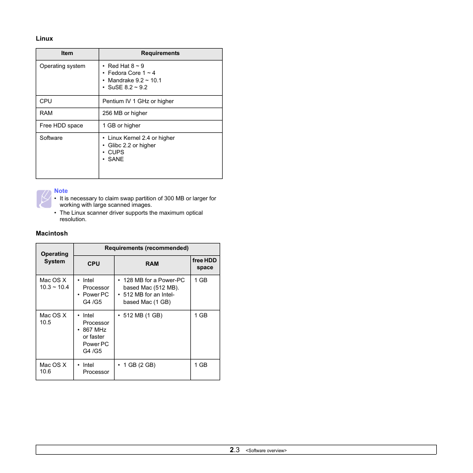 Samsung SCX-4500-XAA User Manual | Page 18 / 94