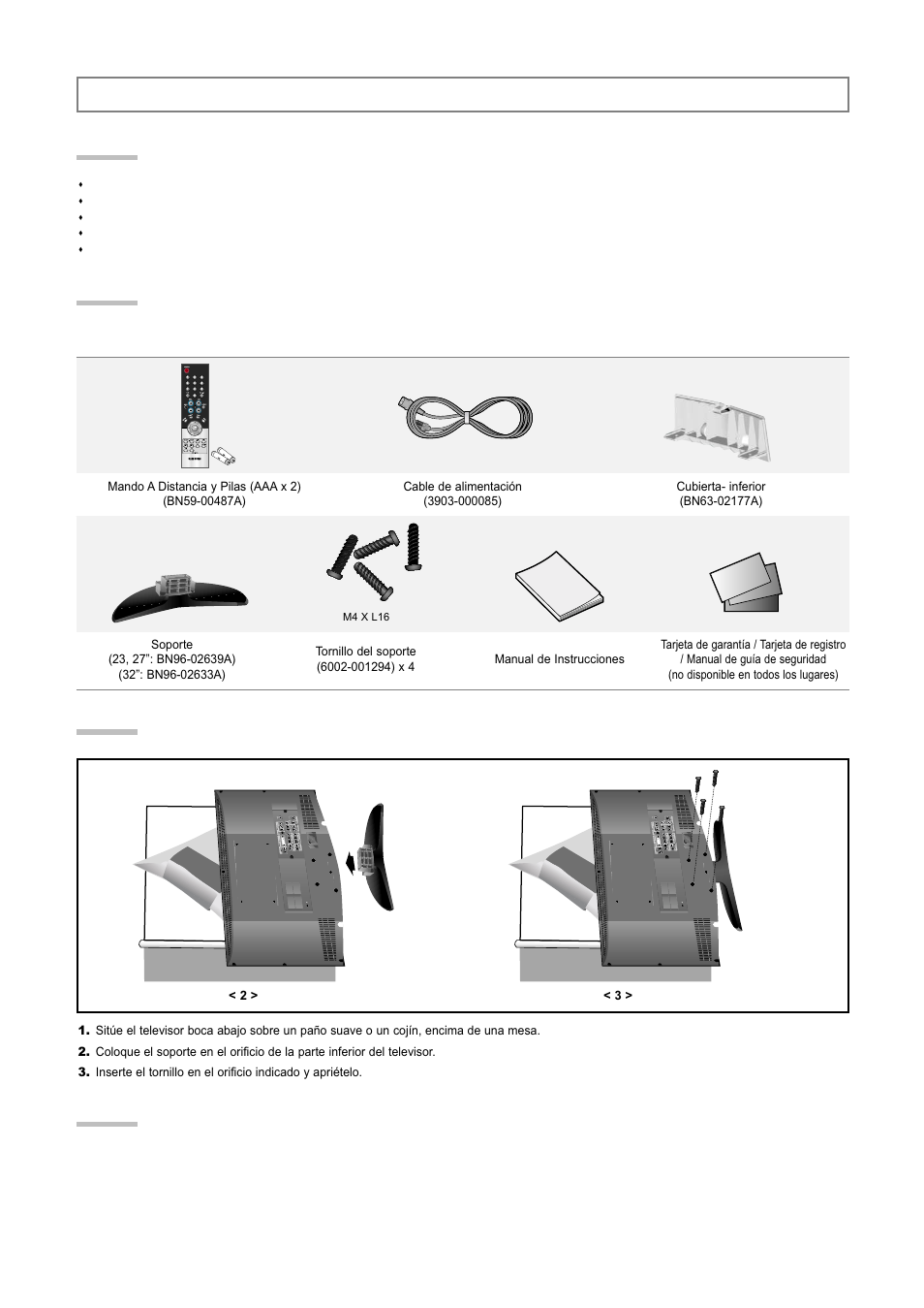 Información general | Samsung LNR3255WX-XAA User Manual | Page 44 / 62