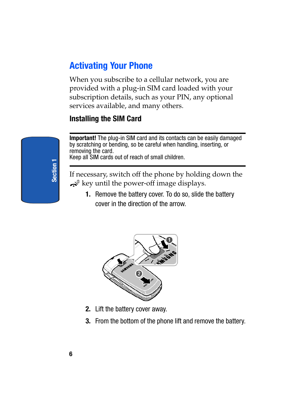 Activating your phone | Samsung SGH-T619SSBTMB User Manual | Page 10 / 212