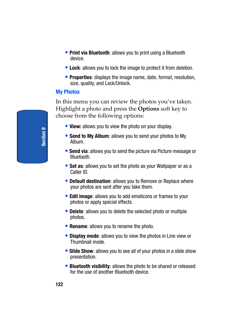 Samsung SGH-T619SSBTMB User Manual | Page 126 / 212