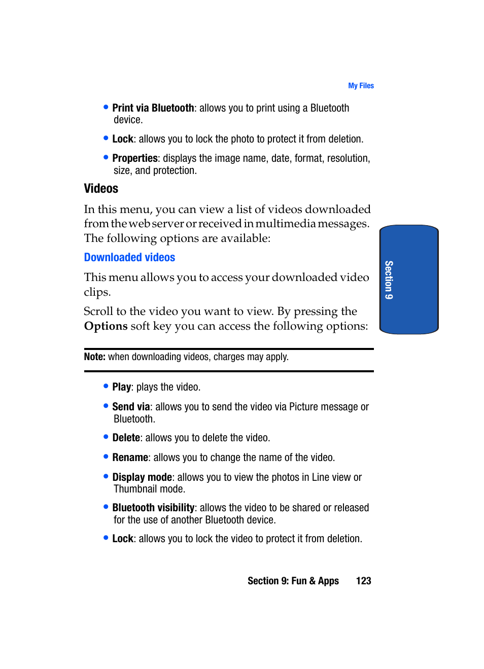 Samsung SGH-T619SSBTMB User Manual | Page 127 / 212