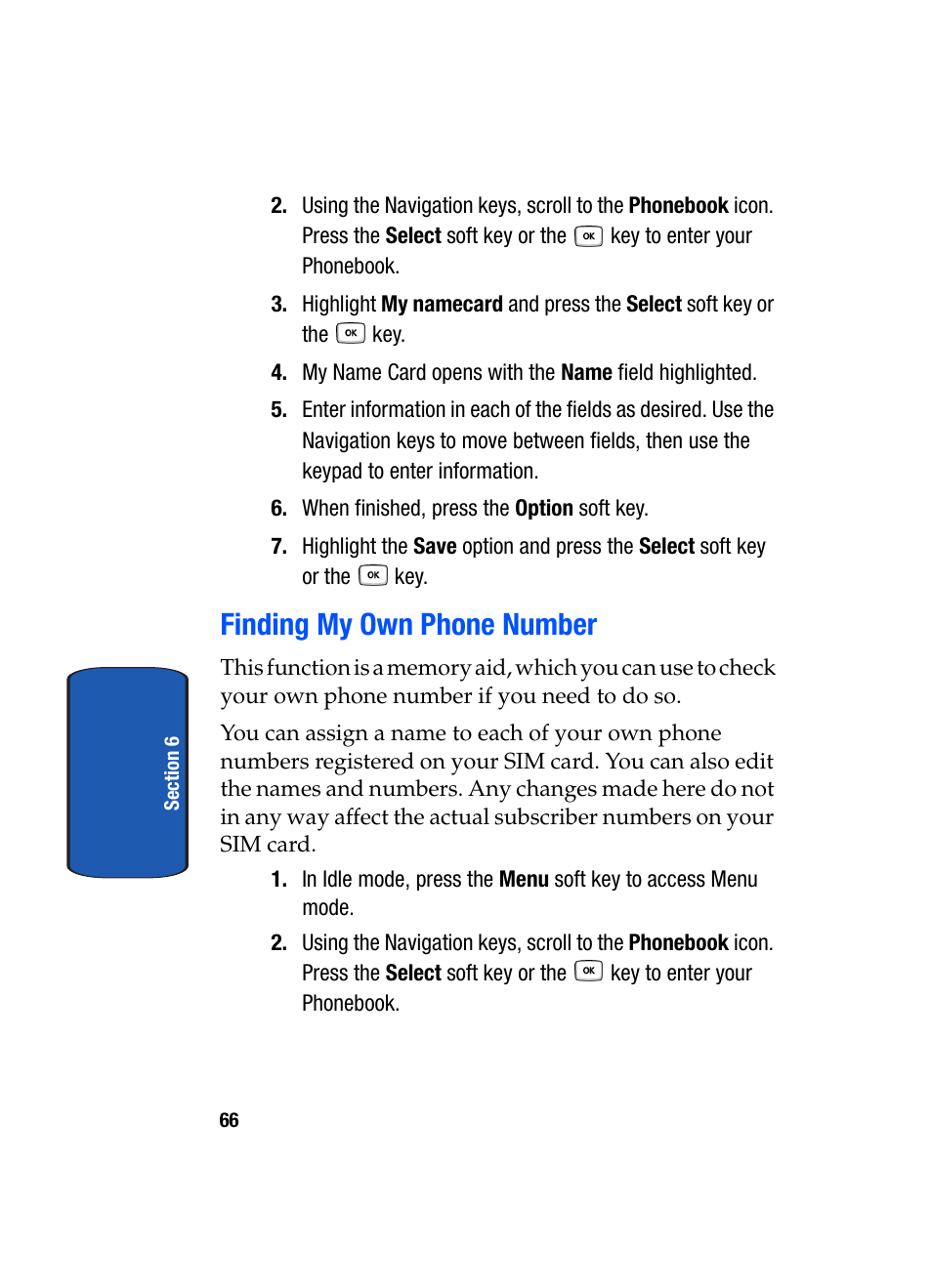 Finding my own phone number | Samsung SGH-T619SSBTMB User Manual | Page 70 / 212