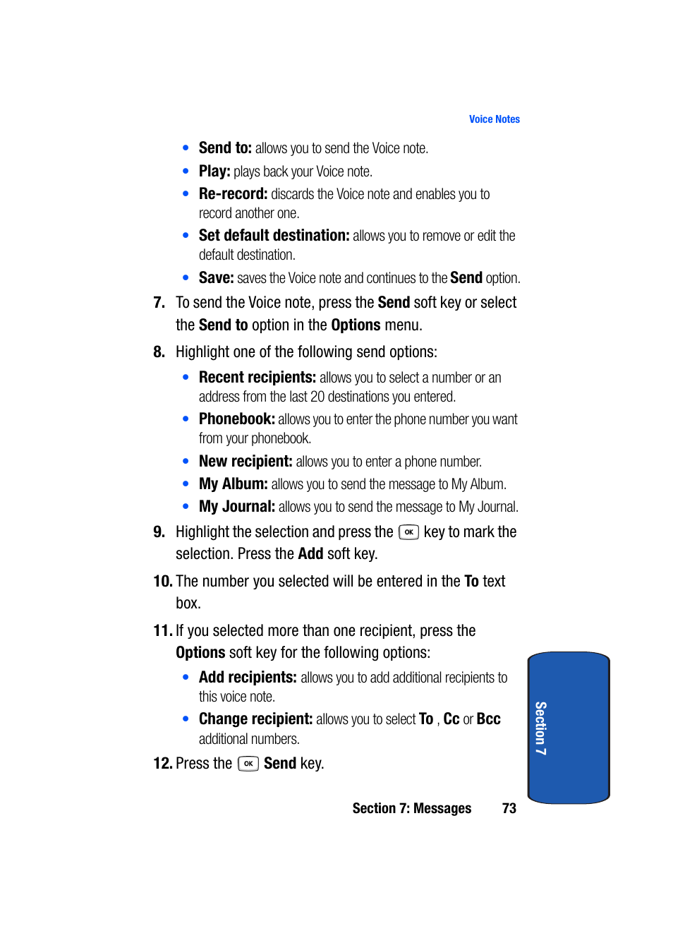Samsung SGH-T619SSBTMB User Manual | Page 77 / 212