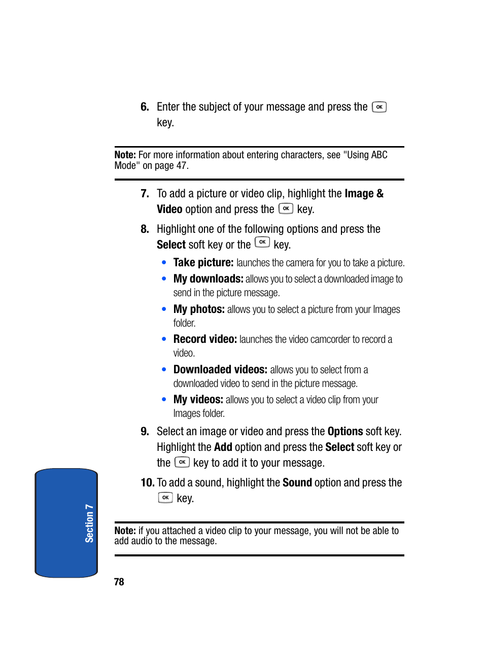 Samsung SGH-T619SSBTMB User Manual | Page 82 / 212