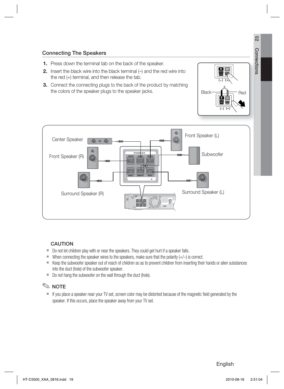 Samsung HT-C5500-XAC User Manual | Page 19 / 68
