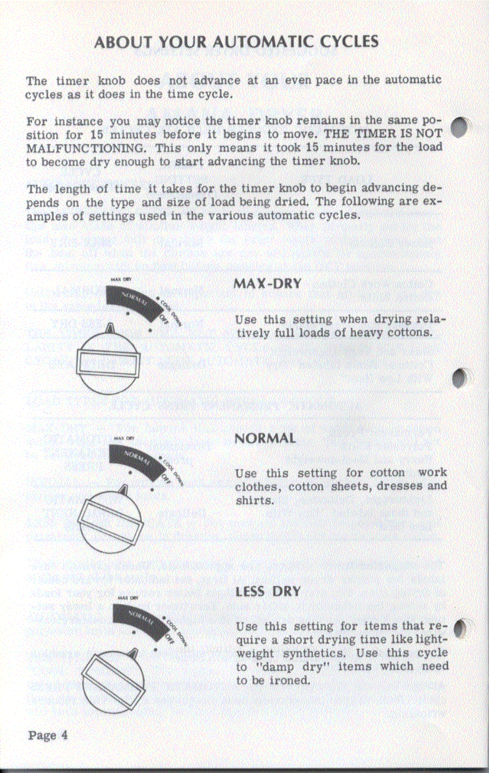 Amana TGA600 User Manual | Page 5 / 8