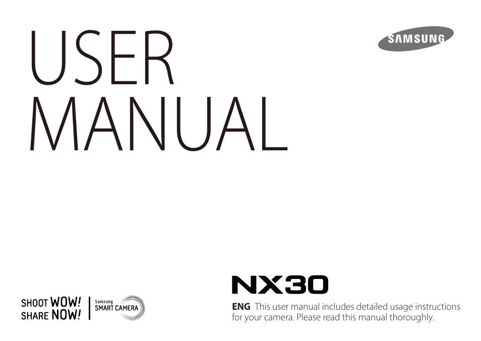 Samsung EV-NX30ZZBGBUS User Manual | 217 pages