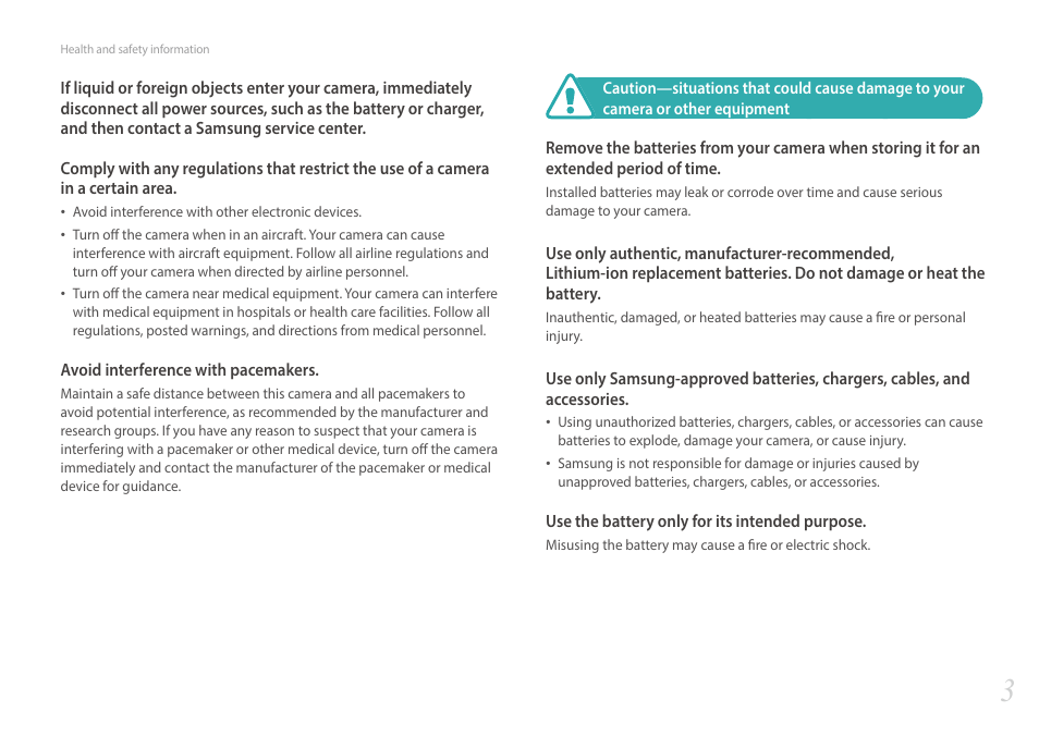 Samsung EV-NX30ZZBGBUS User Manual | Page 4 / 217