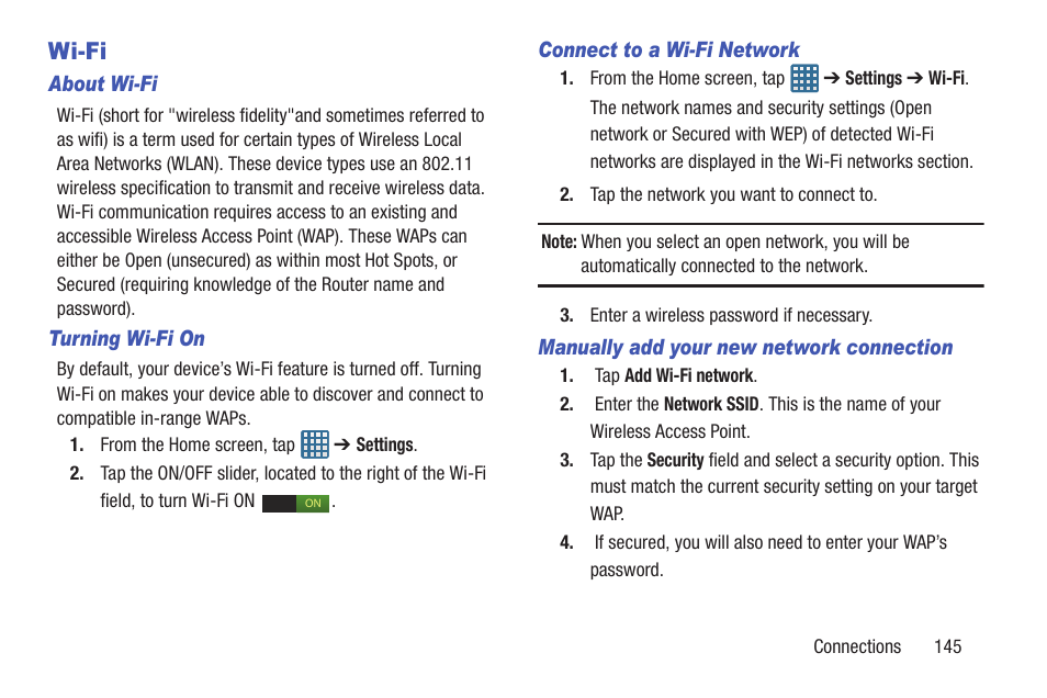 Wi-fi, Ks. for more | Samsung SGH-I547ZKAATT User Manual | Page 151 / 230