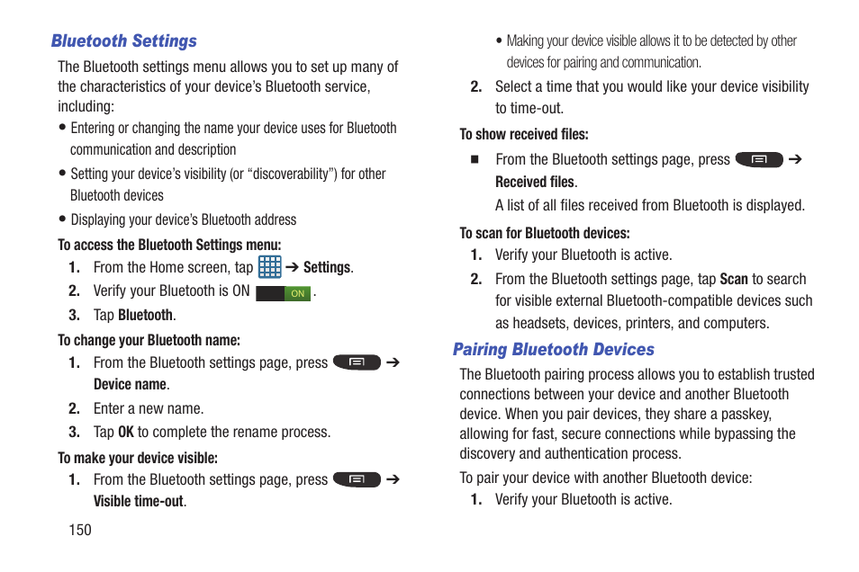 Samsung SGH-I547ZKAATT User Manual | Page 156 / 230