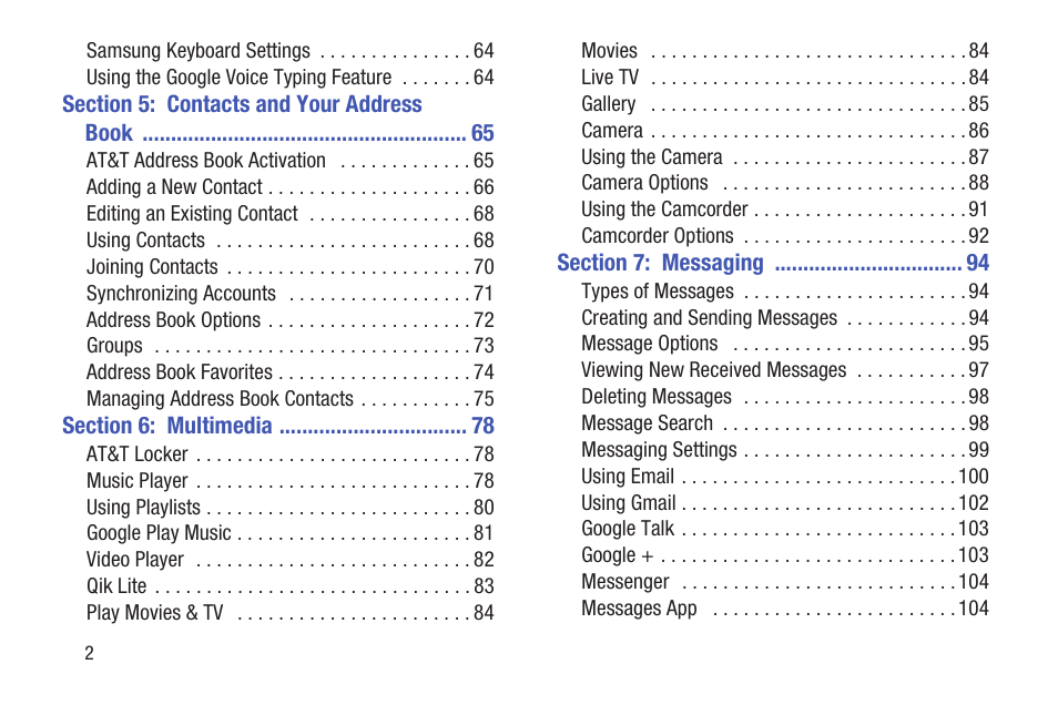 Samsung SGH-I547ZKAATT User Manual | Page 8 / 230