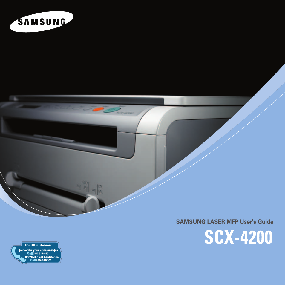 Samsung SCX-4200-XAA User Manual | 93 pages
