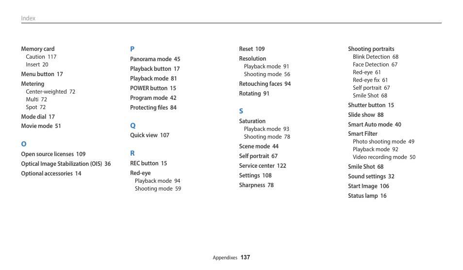 Samsung EC-WB2100BPRUS User Manual | Page 138 / 140