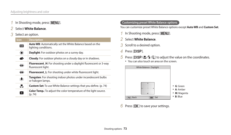 Samsung EC-WB2100BPRUS User Manual | Page 74 / 140