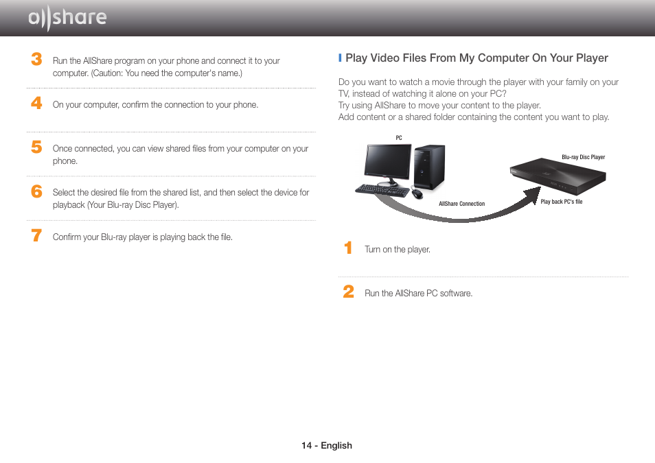 Samsung BD-EM59-ZA User Manual | Page 14 / 17