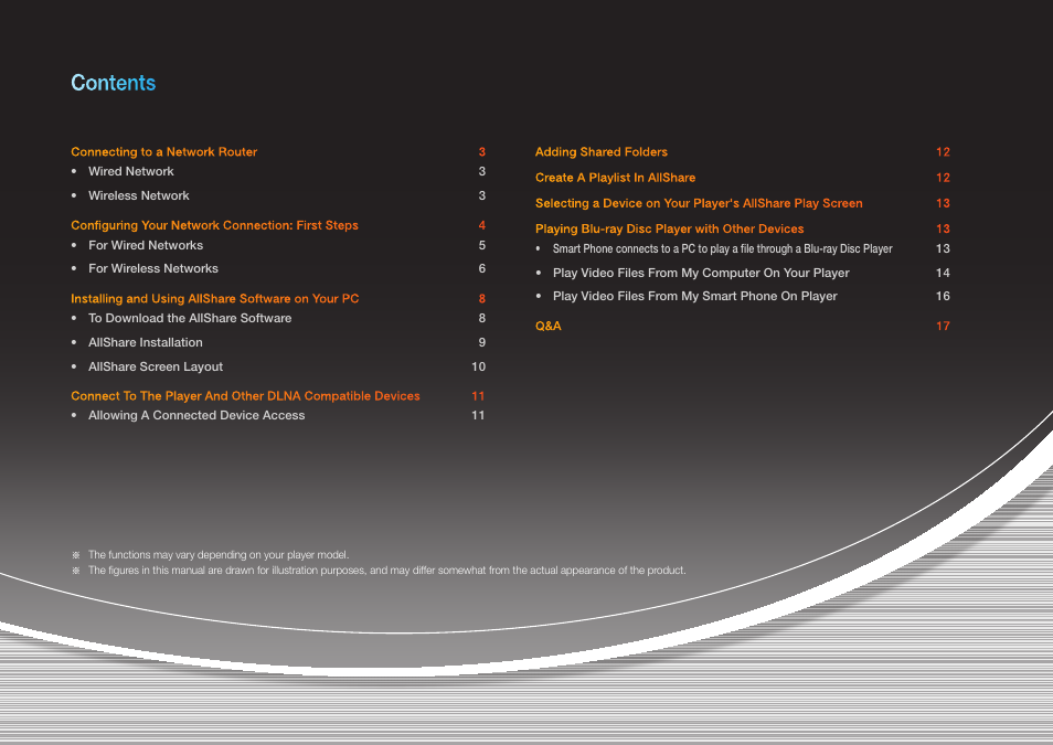 Samsung BD-EM59-ZA User Manual | Page 2 / 17