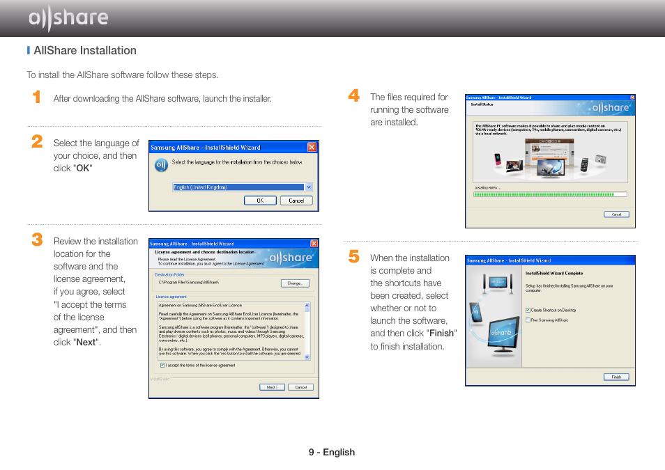 Samsung BD-EM59-ZA User Manual | Page 9 / 17