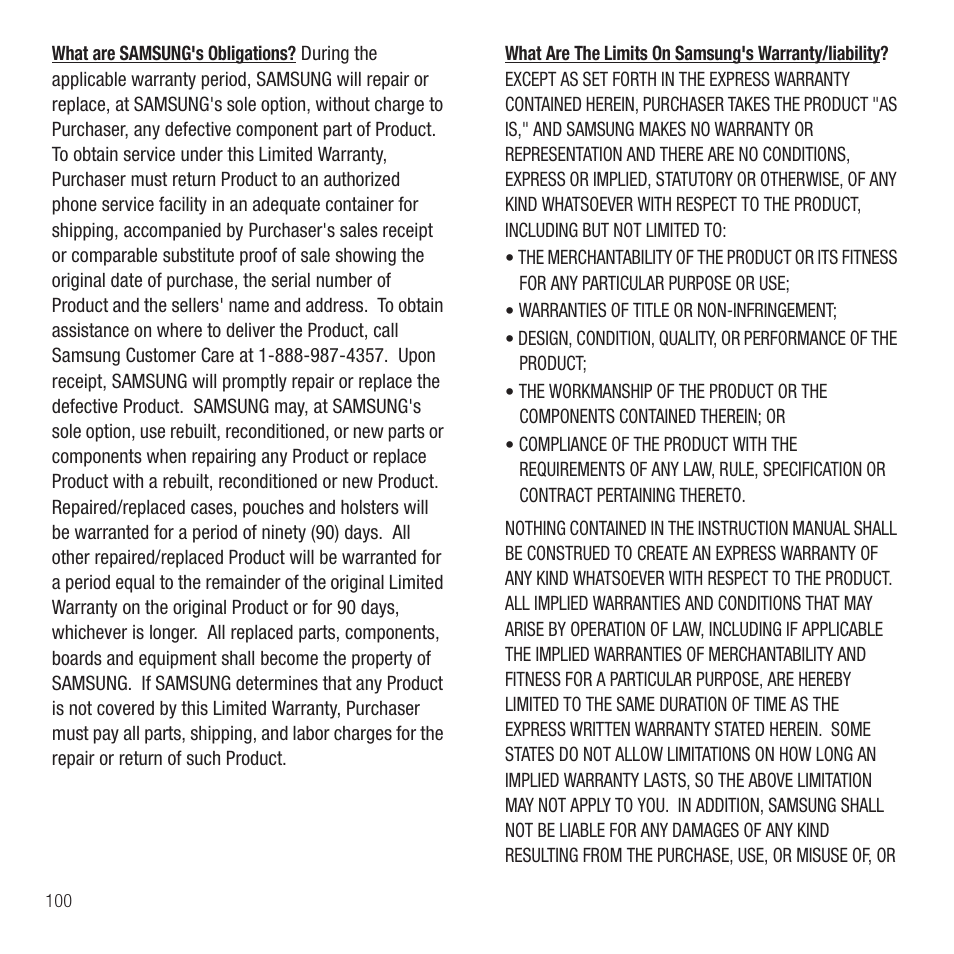 Samsung SPH-M575ZKAVMU User Manual | Page 104 / 113