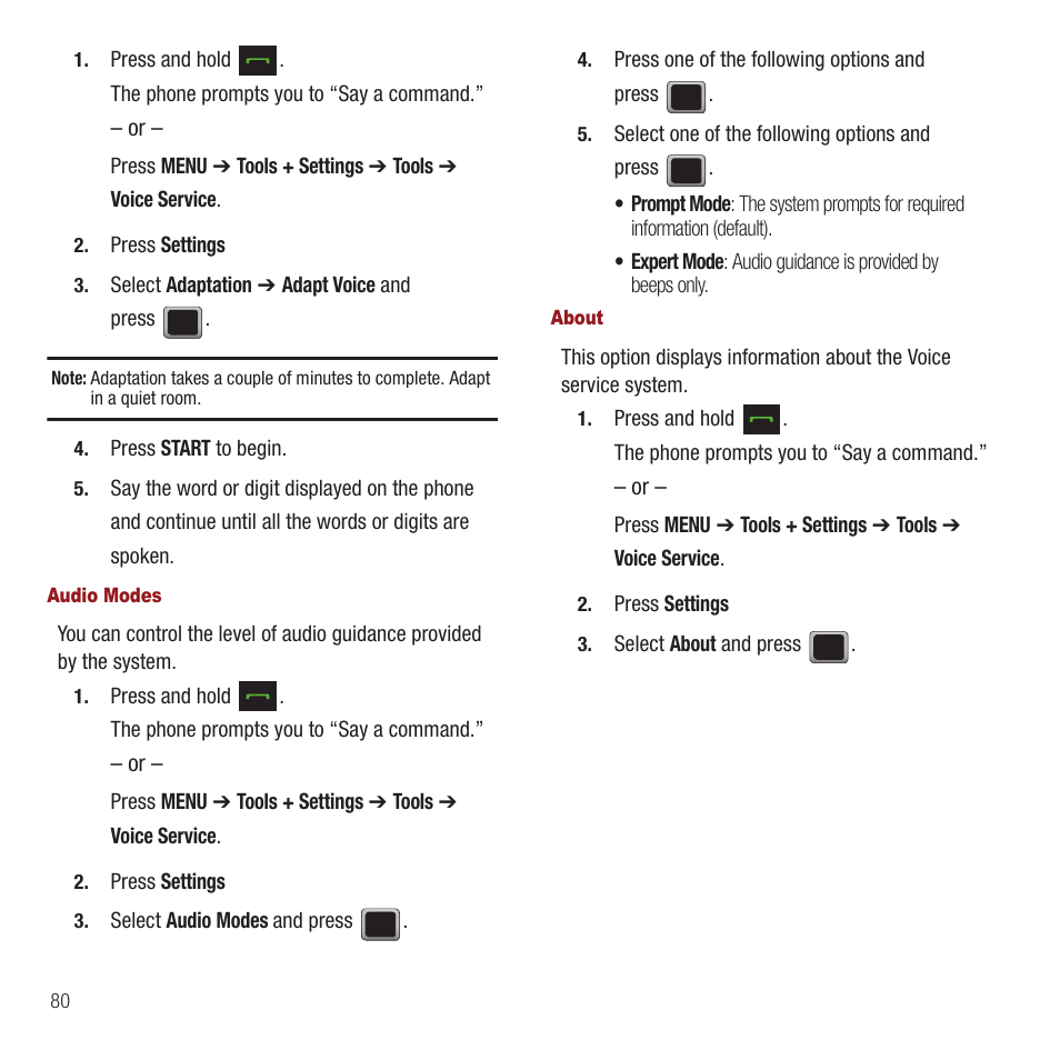 Samsung SPH-M575ZKAVMU User Manual | Page 84 / 113