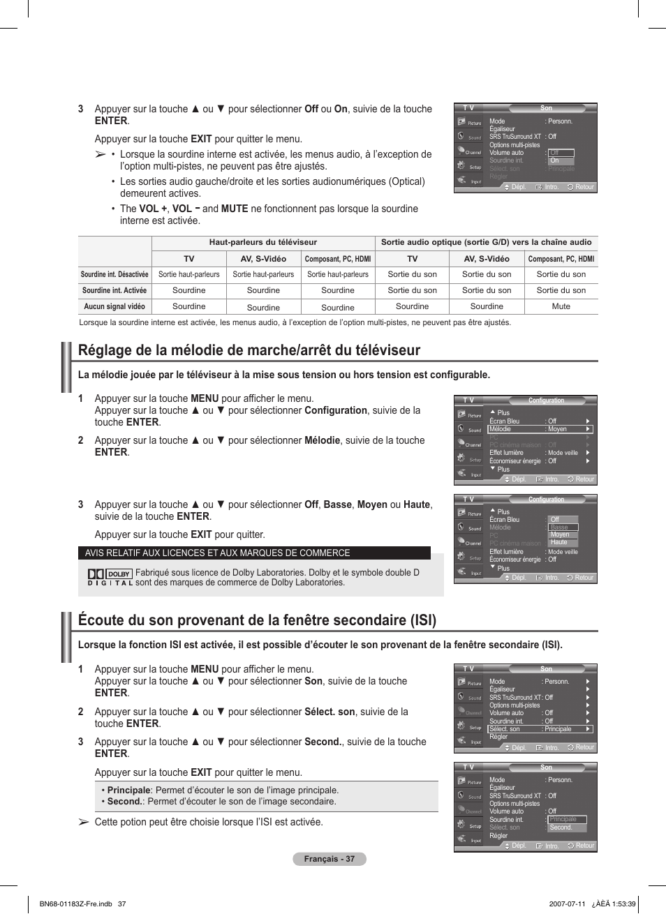 Samsung FPT5884X-XAA User Manual | Page 121 / 250