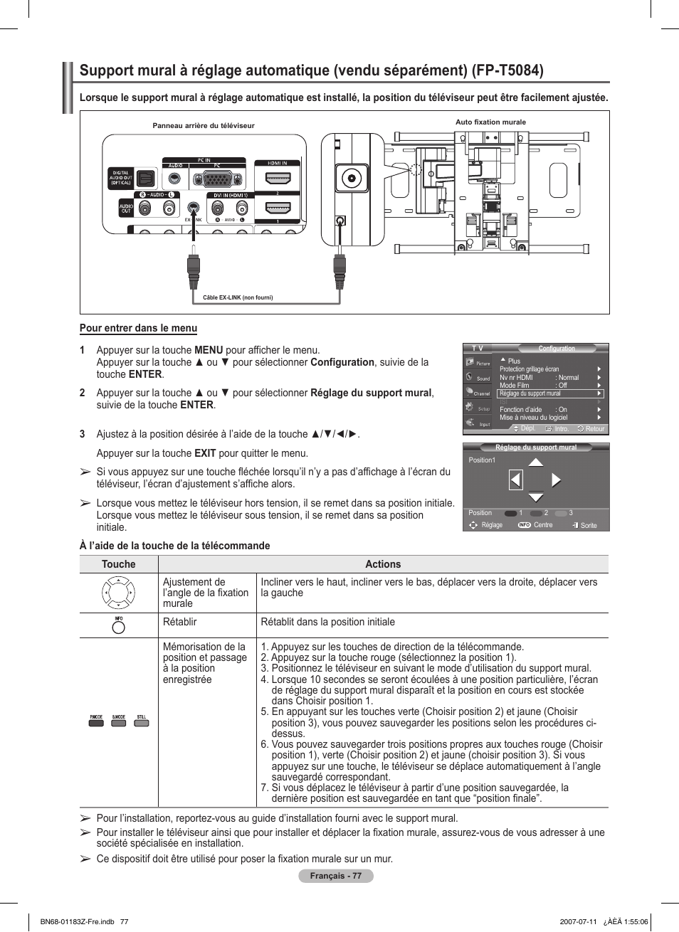 Samsung FPT5884X-XAA User Manual | Page 161 / 250