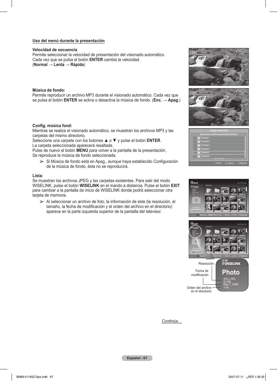 Photo | Samsung FPT5884X-XAA User Manual | Page 233 / 250