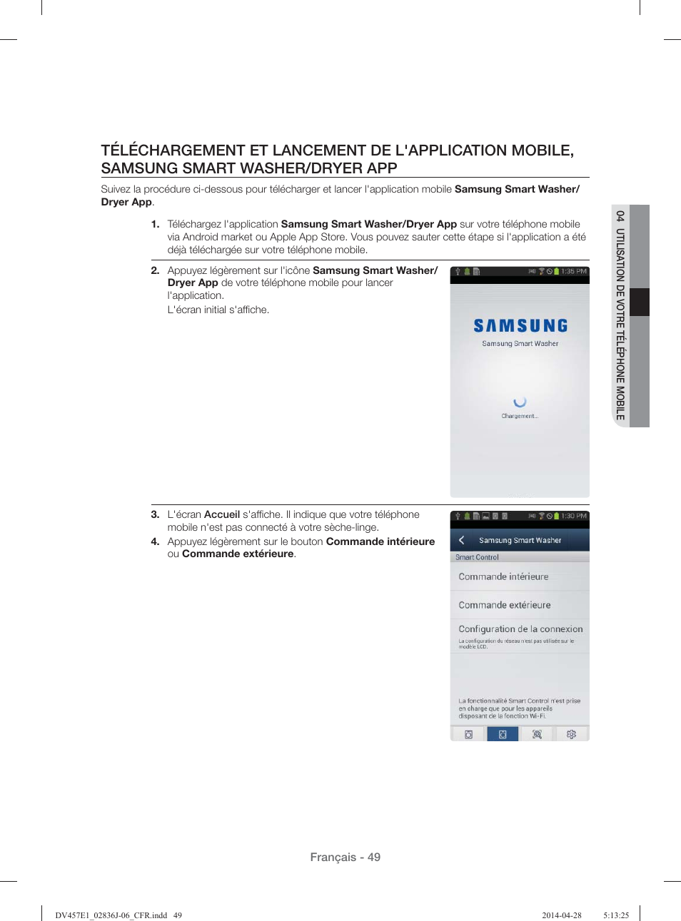 Samsung DV457E1GSGR-A1 User Manual | Page 125 / 228