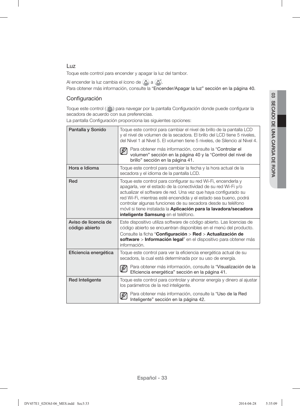 Samsung DV457E1GSGR-A1 User Manual | Page 185 / 228